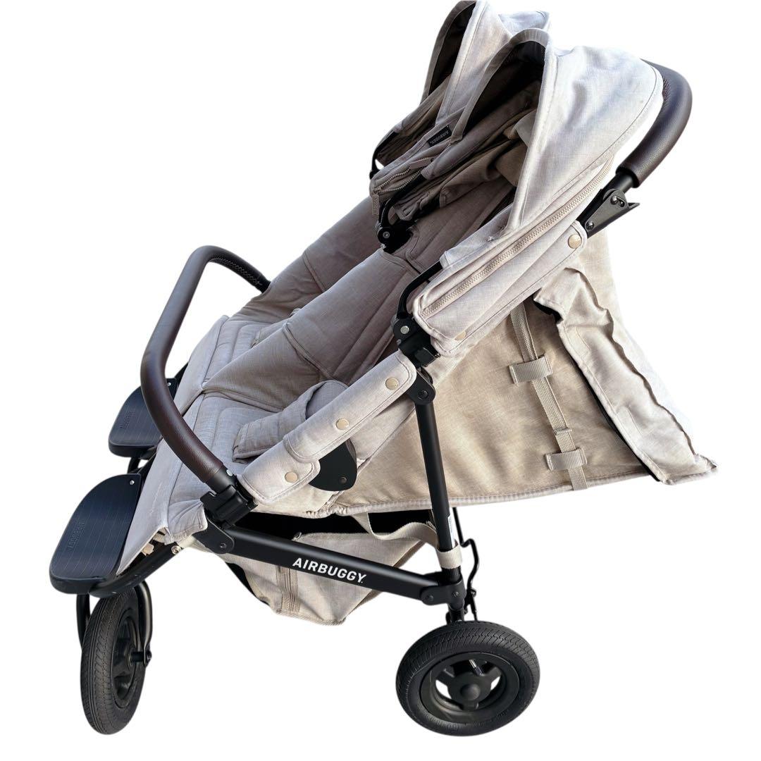 美品　AIRBUGGY ココダブルEXフロムバース エアバギー