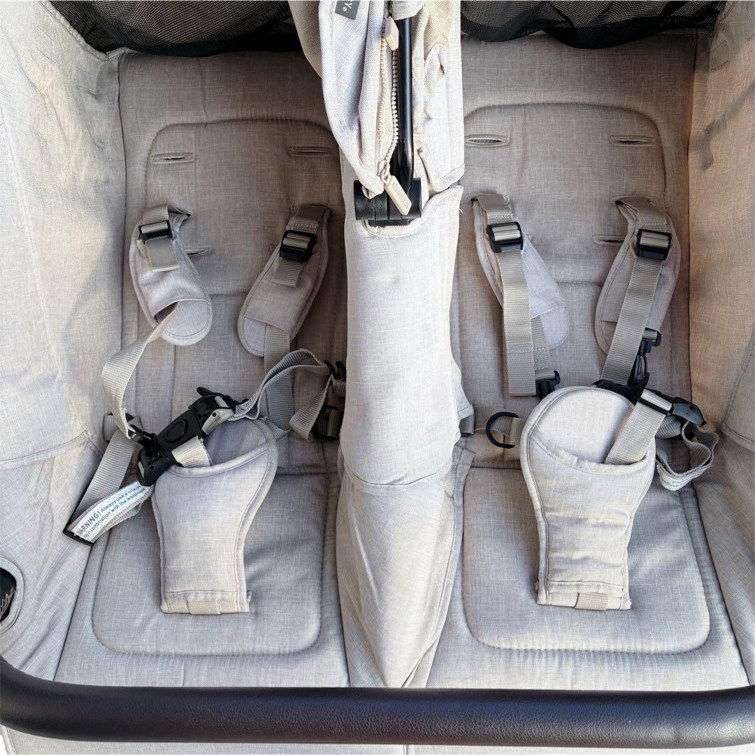 美品　AIRBUGGY ココダブルEXフロムバース エアバギー