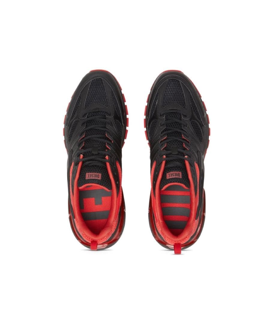 美品 DIESEL メッシュ スニーカー Dロゴ 箱付き 新品未使用/匿名配送