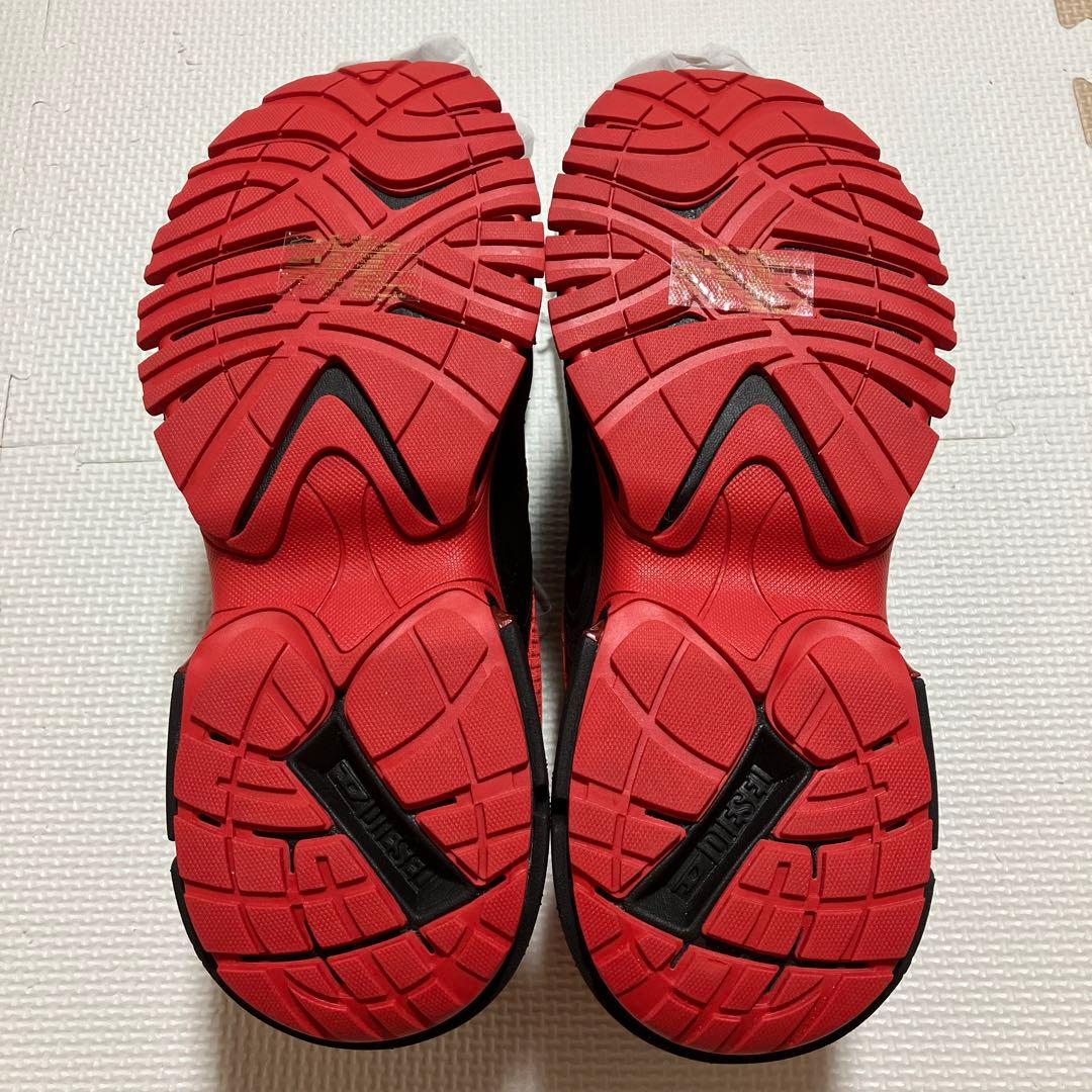 美品 DIESEL メッシュ スニーカー Dロゴ 箱付き 新品未使用/匿名配送