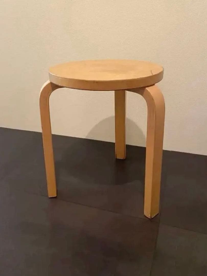 ビンテージ　アルヴァアアルト　スツール60 alvaraalto stool ②