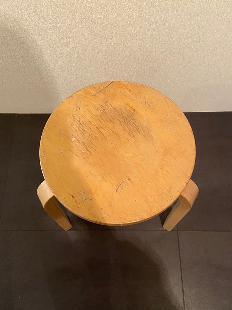 ビンテージ　アルヴァアアルト　スツール60 alvaraalto stool ②