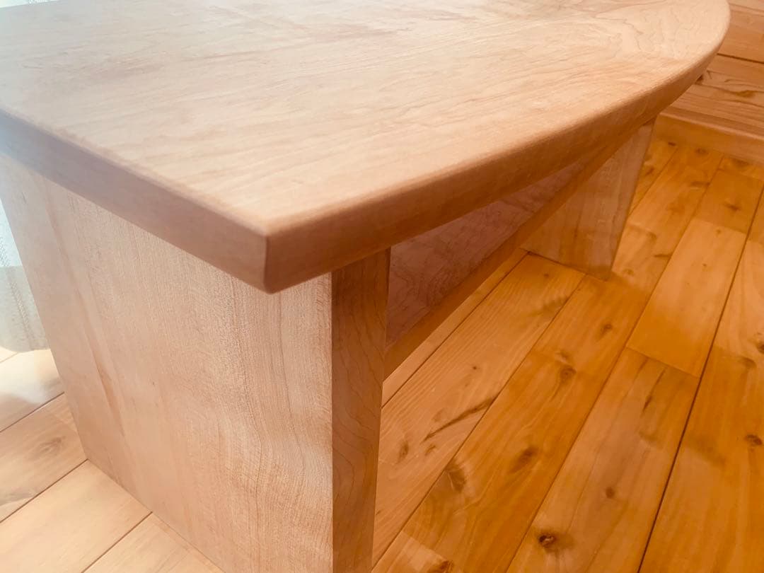 ✨高級木材・楓✨限定製作☆テーブル、京机、経机、デスク【MUKU】