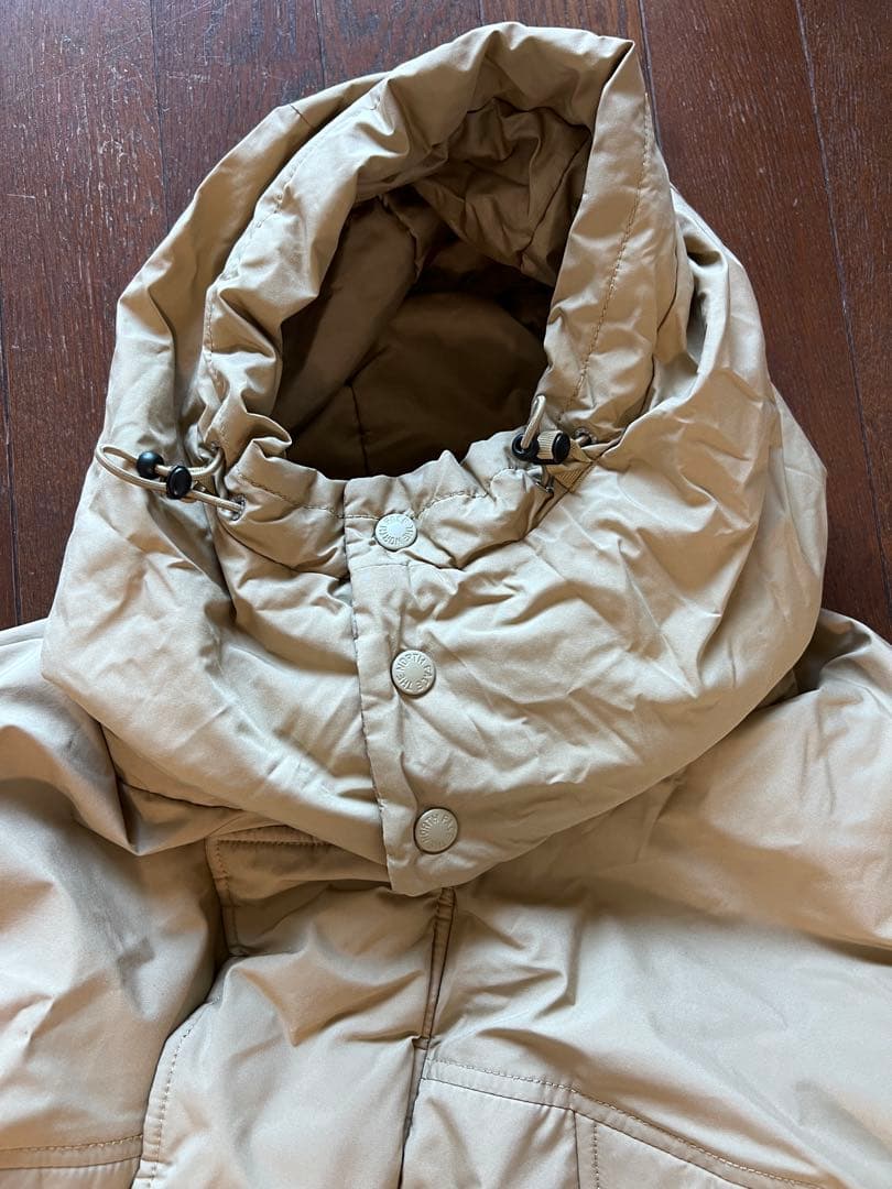 美品ノースフェイス ゴアテックス　モンスターダウンコート WS