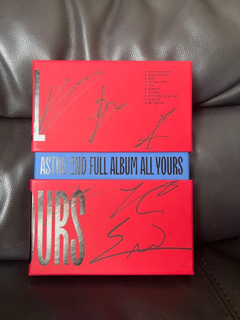ASTRO 2ND FULL ALBUM ALL YOURS サイン入り