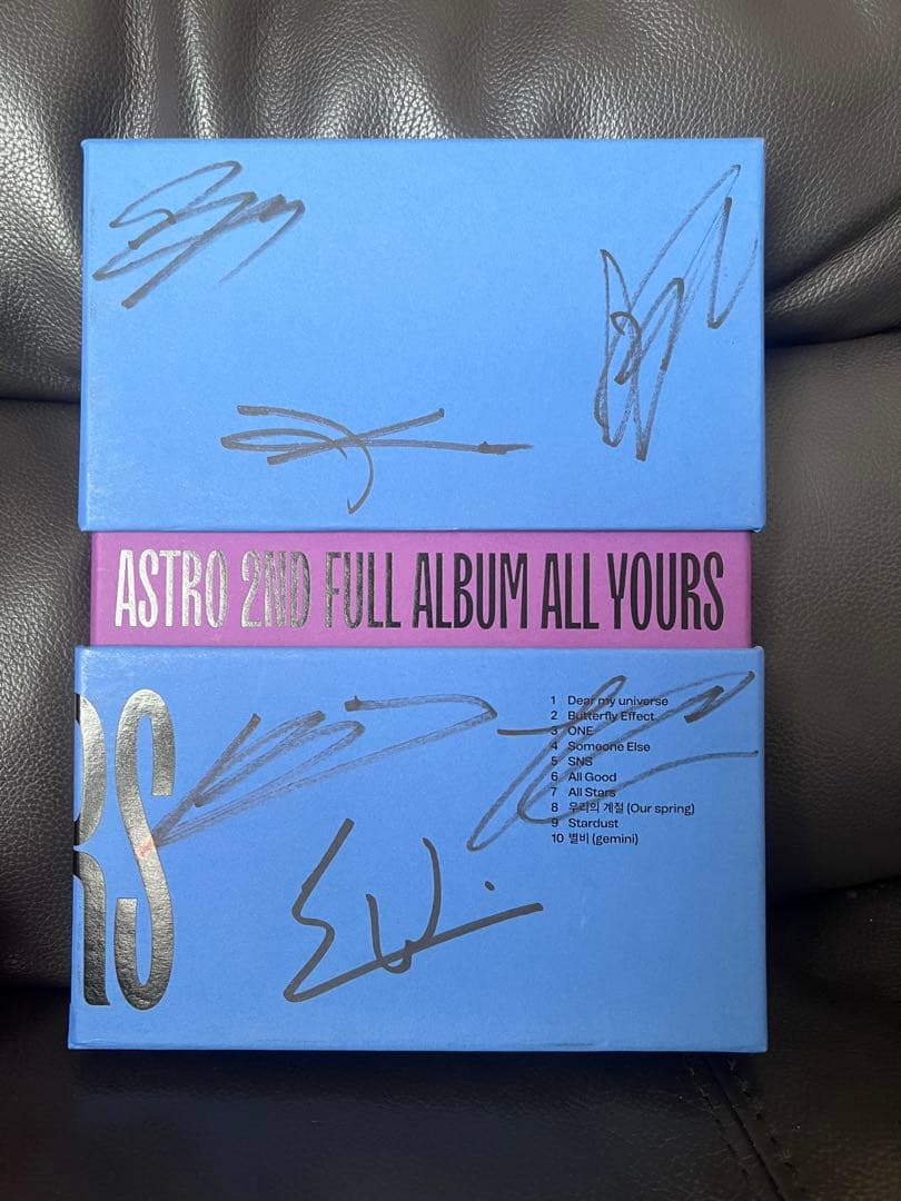 ASTRO 2ND FULL ALBUM ALL YOURS サイン入り