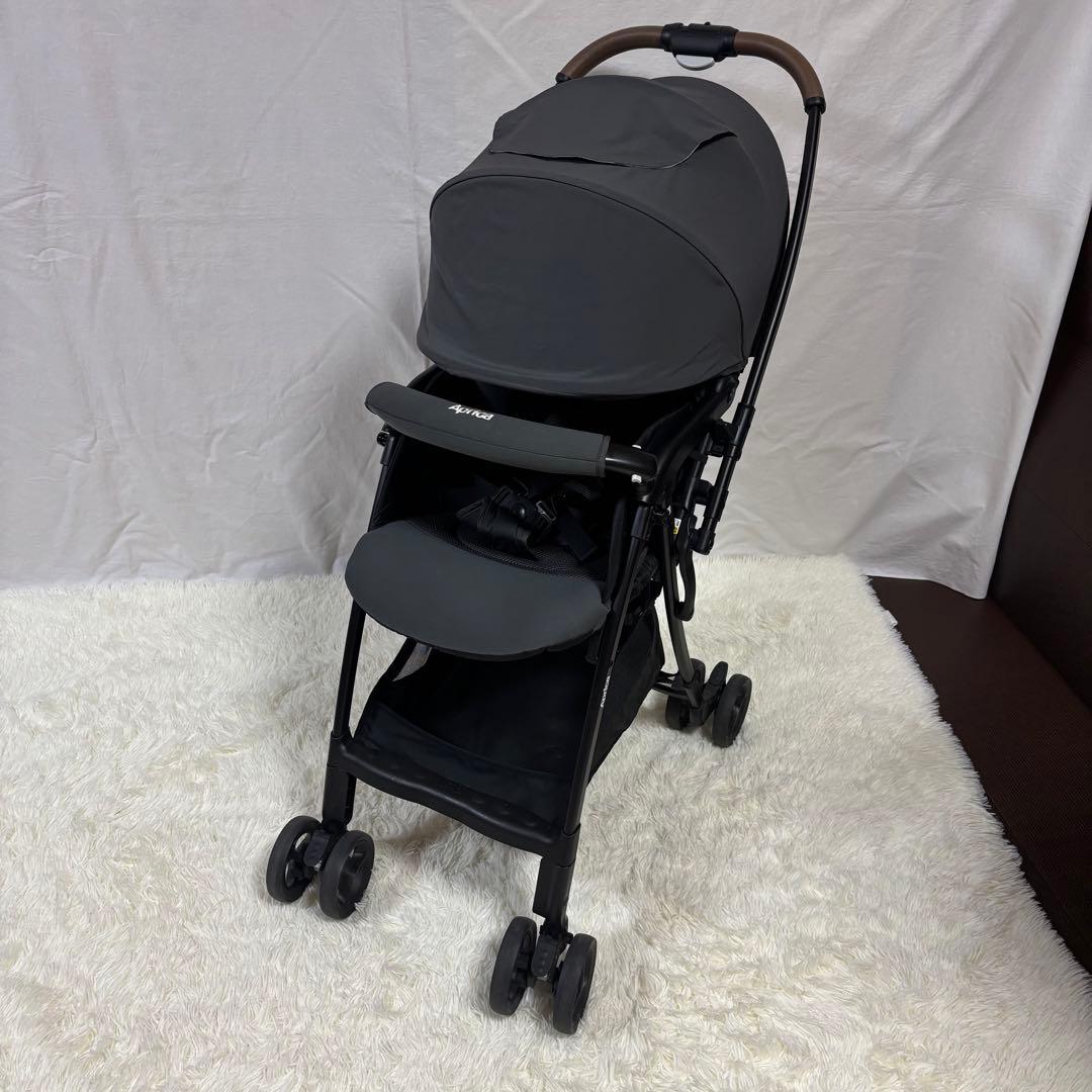 【極美品】Aprica ベビーカー アップリカ　カルーンエアーメッシュAB