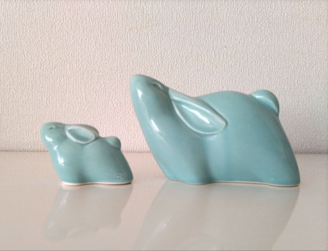 うさぎの置き物