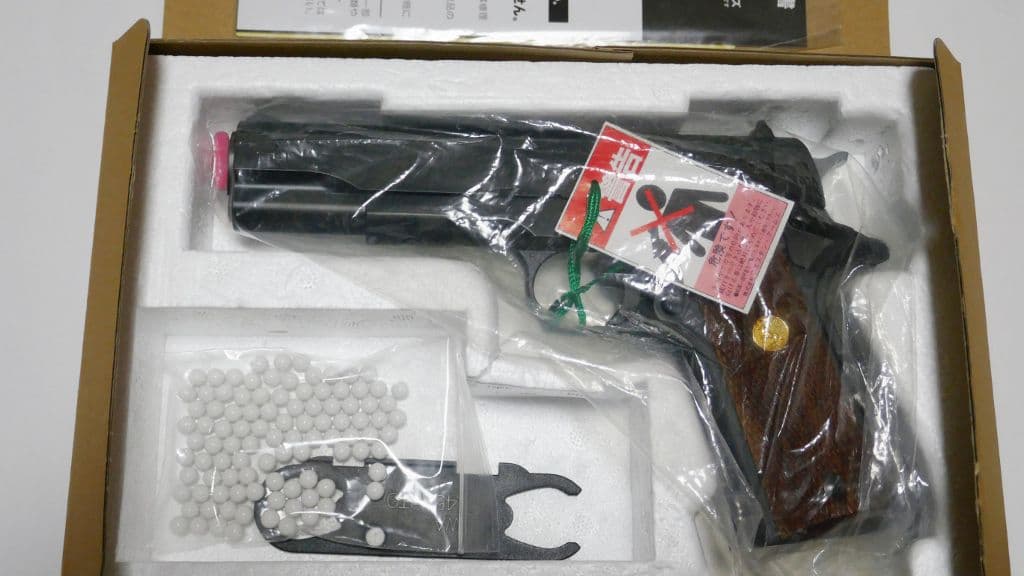 WA MKⅣシリーズ70ガンブラックver+ウッドグリップ