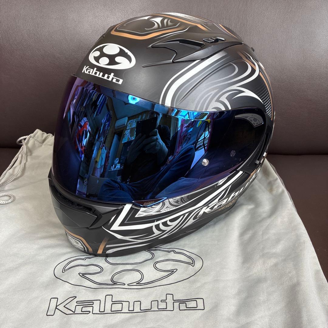 【美品】OGK KABUTO カブト KAMUI 3 JAG Mサイズ