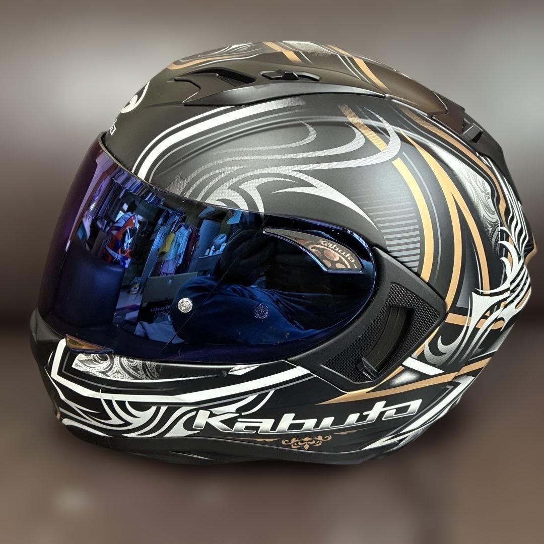 【美品】OGK KABUTO カブト KAMUI 3 JAG Mサイズ