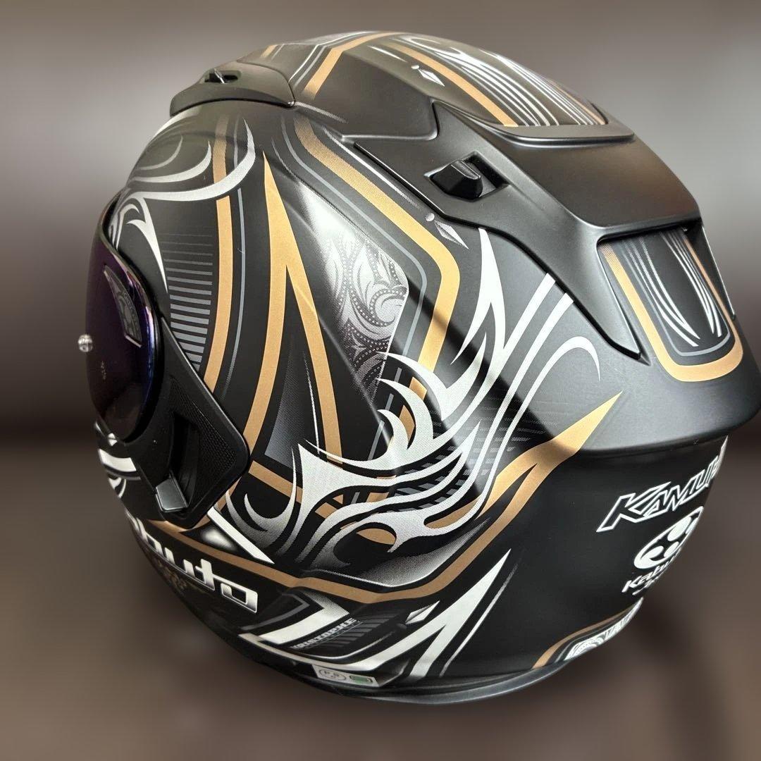 【美品】OGK KABUTO カブト KAMUI 3 JAG Mサイズ