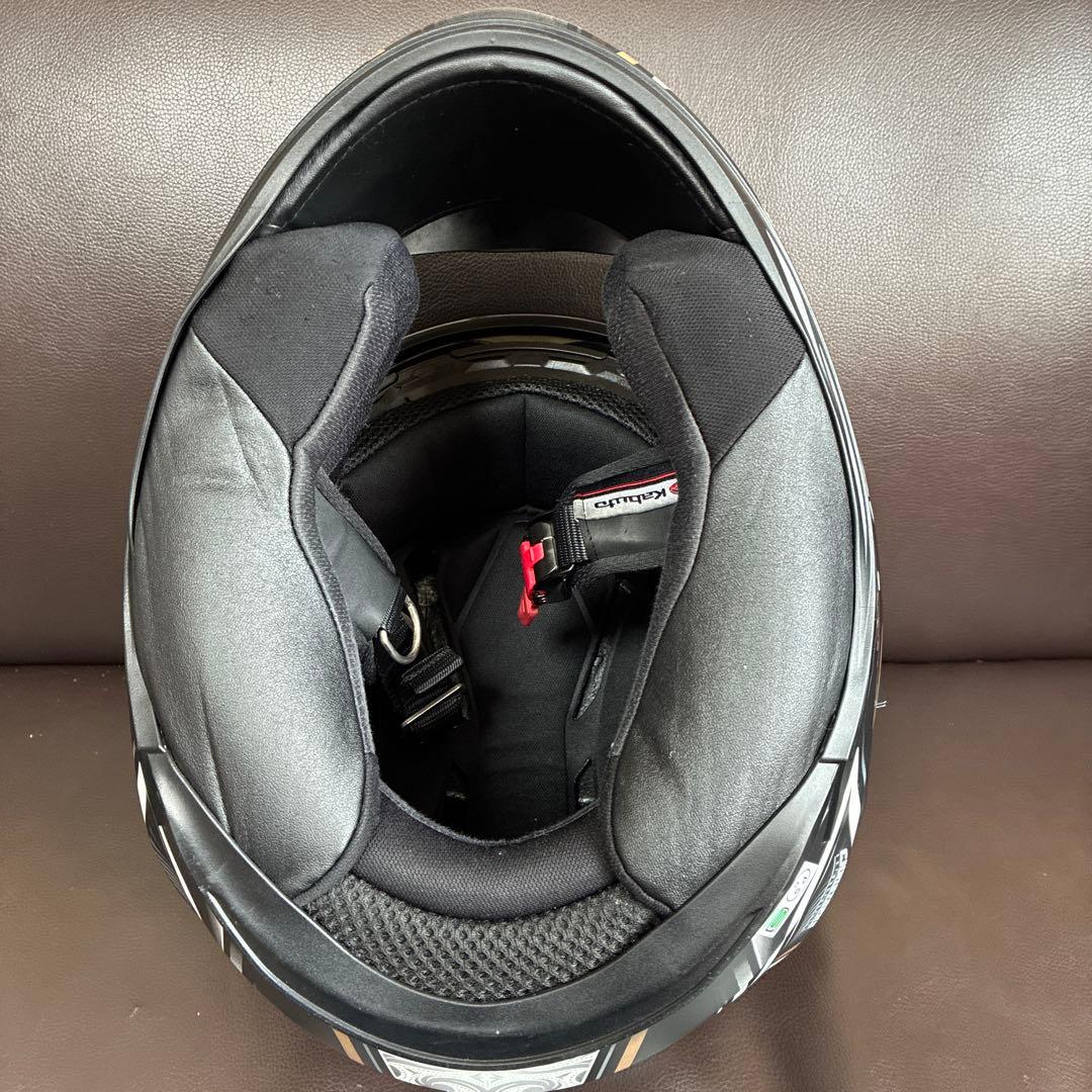 【美品】OGK KABUTO カブト KAMUI 3 JAG Mサイズ