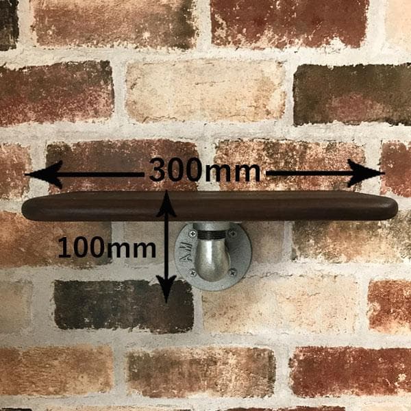 ウォールシェルフ　ウォールラック　おしゃれ　店舗什器　インダストリアル　3個