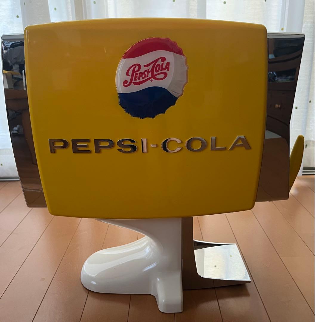 PEPSI ボトルディスペンサー イエロー