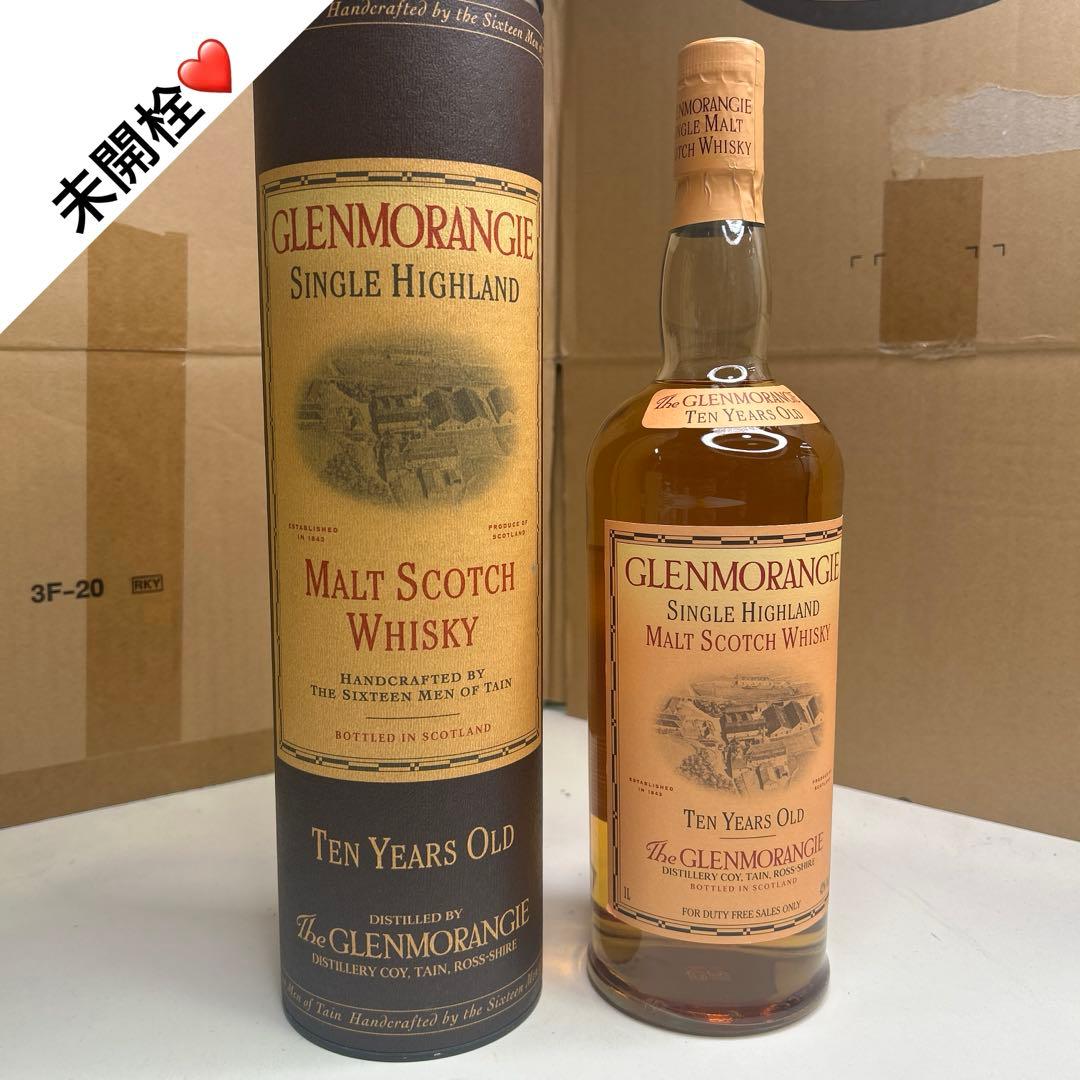 5497【未開栓】グレンモーレンジ10年 1000mL 43度　化粧箱付