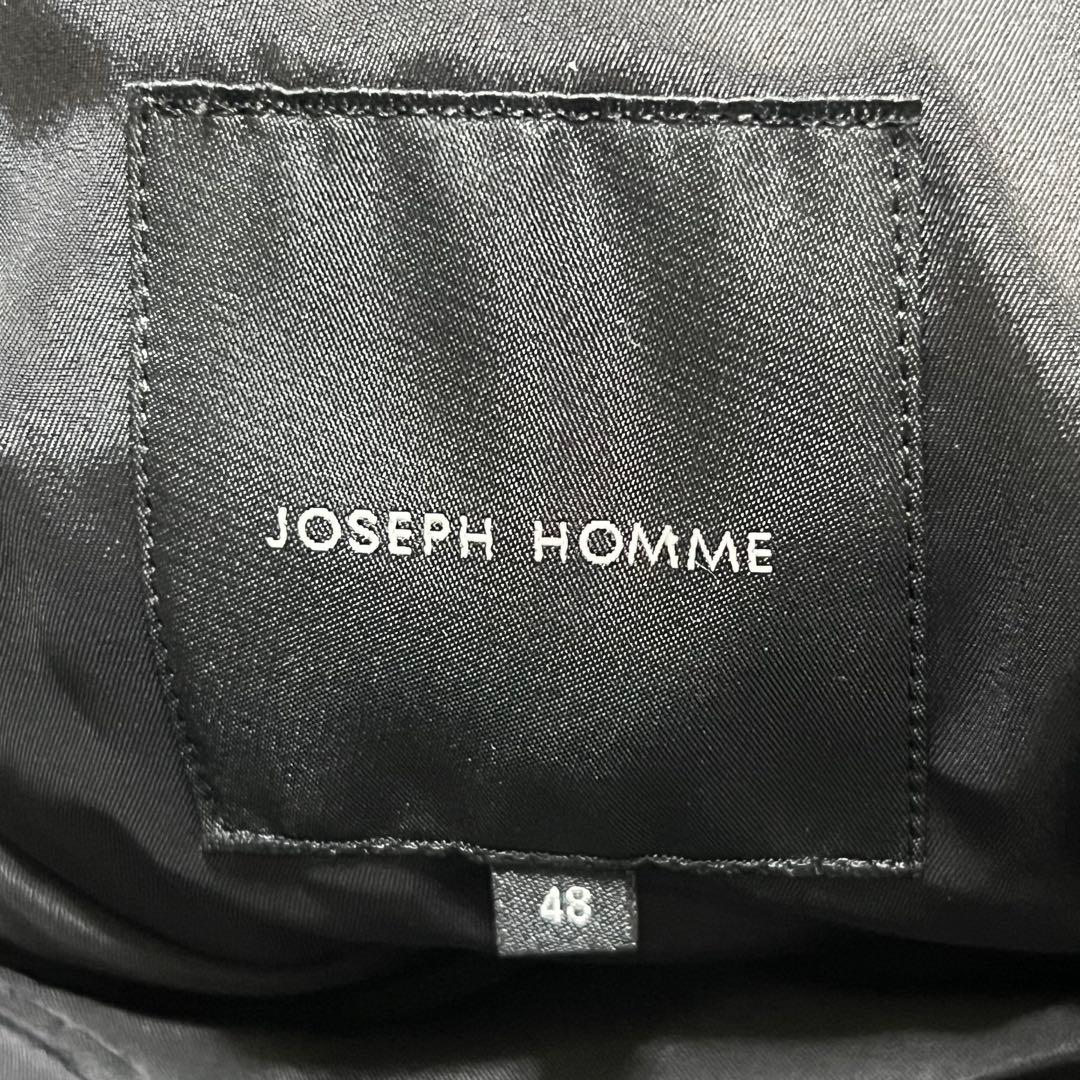 美品『ジョゼフ オム』ツイード チェスターコート ヘリンボーン フォーマル 48