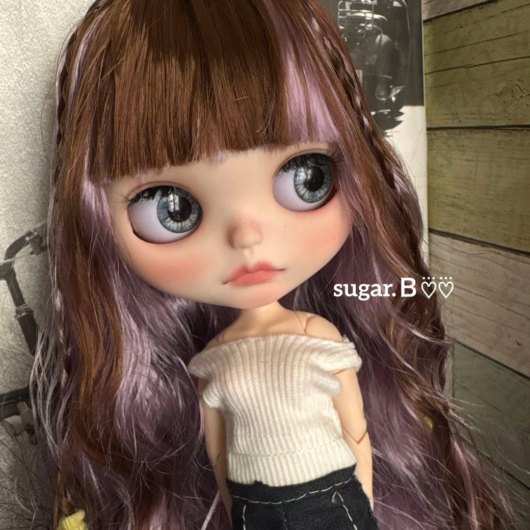 アイシードールカスタム❤︎ブラウン×パープル❤︎