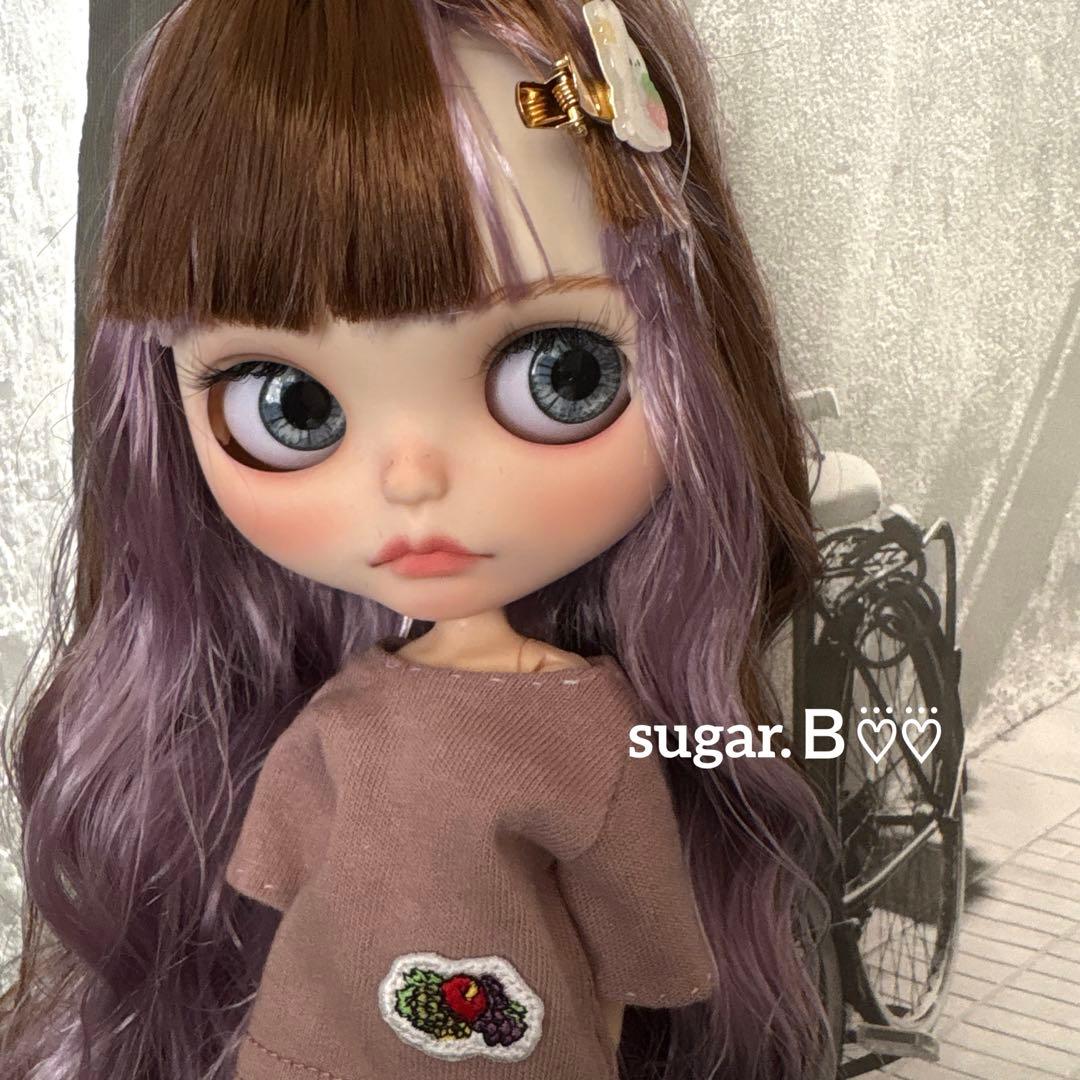 アイシードールカスタム❤︎ブラウン×パープル❤︎