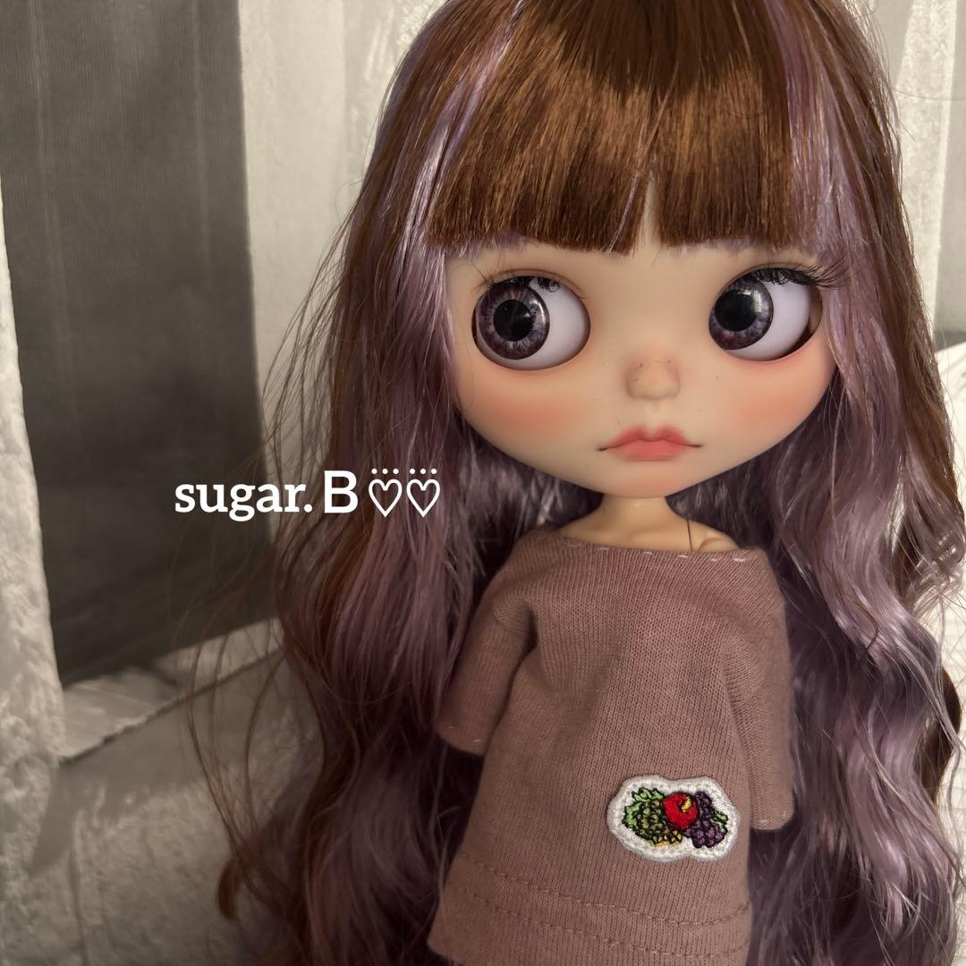 アイシードールカスタム❤︎ブラウン×パープル❤︎