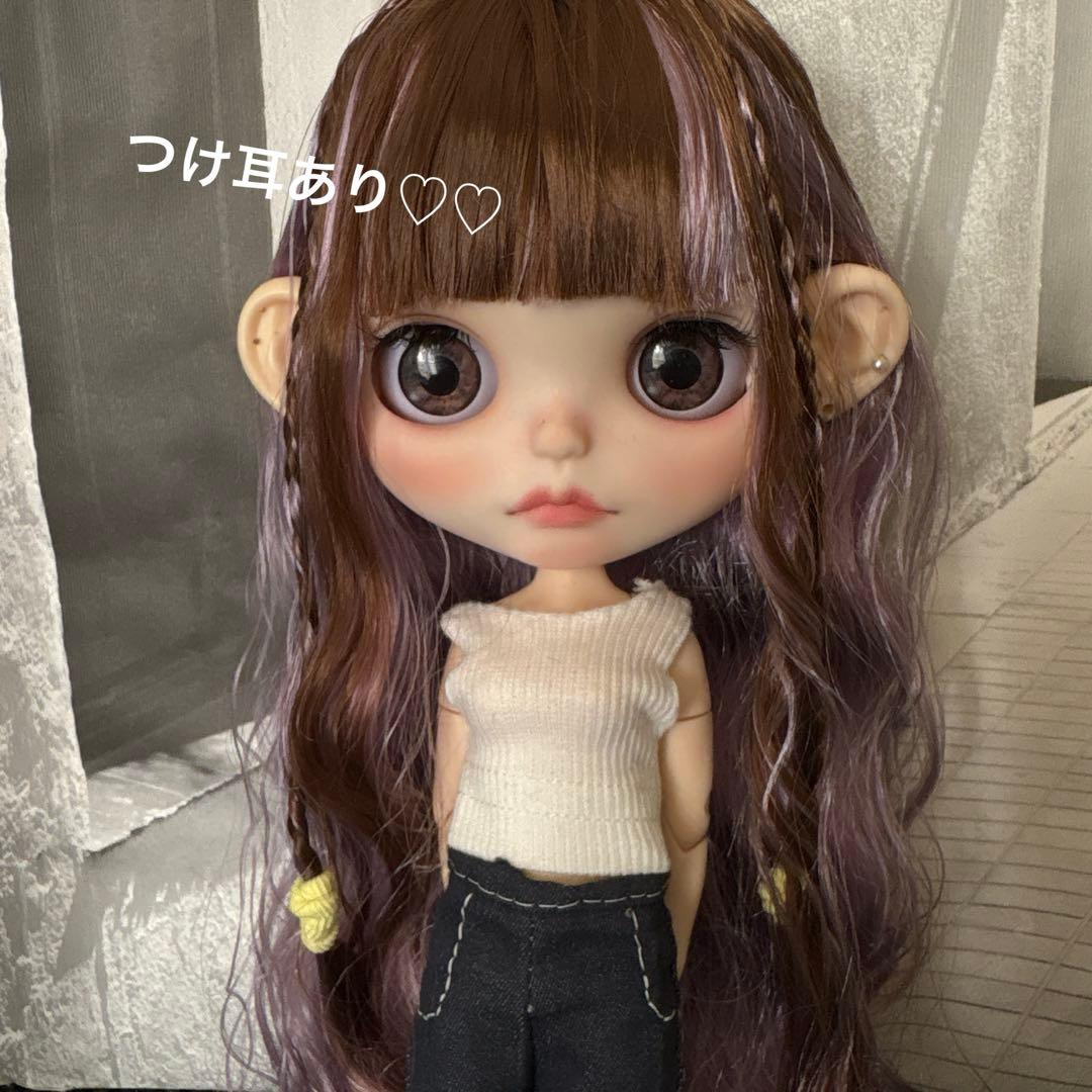 アイシードールカスタム❤︎ブラウン×パープル❤︎