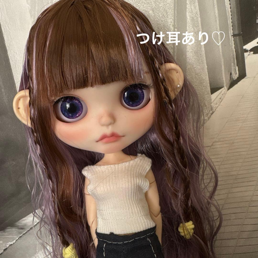 アイシードールカスタム❤︎ブラウン×パープル❤︎