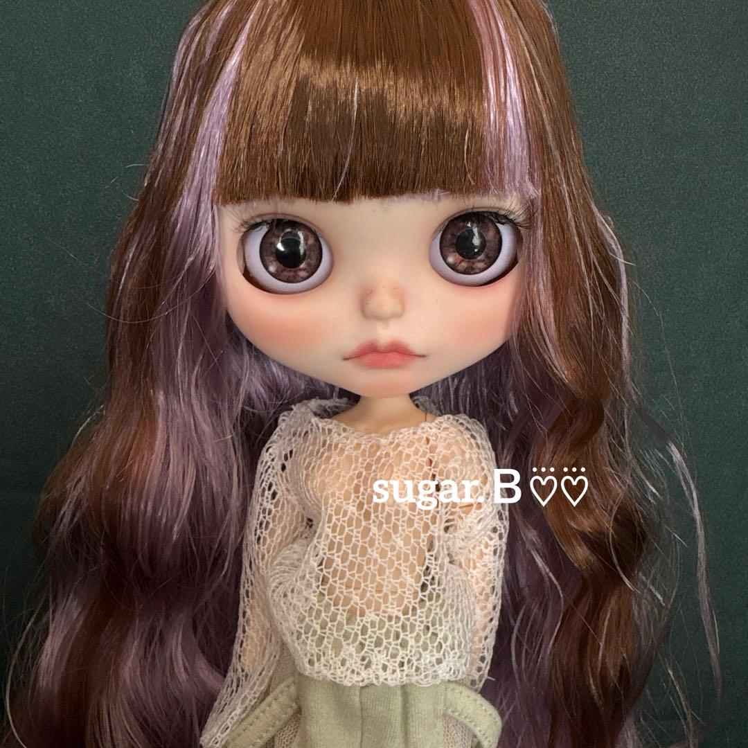 アイシードールカスタム❤︎ブラウン×パープル❤︎