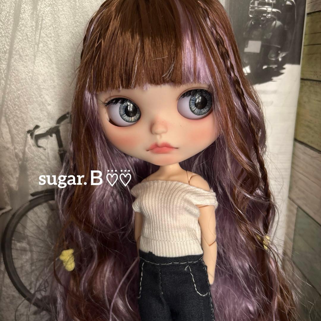 アイシードールカスタム❤︎ブラウン×パープル❤︎
