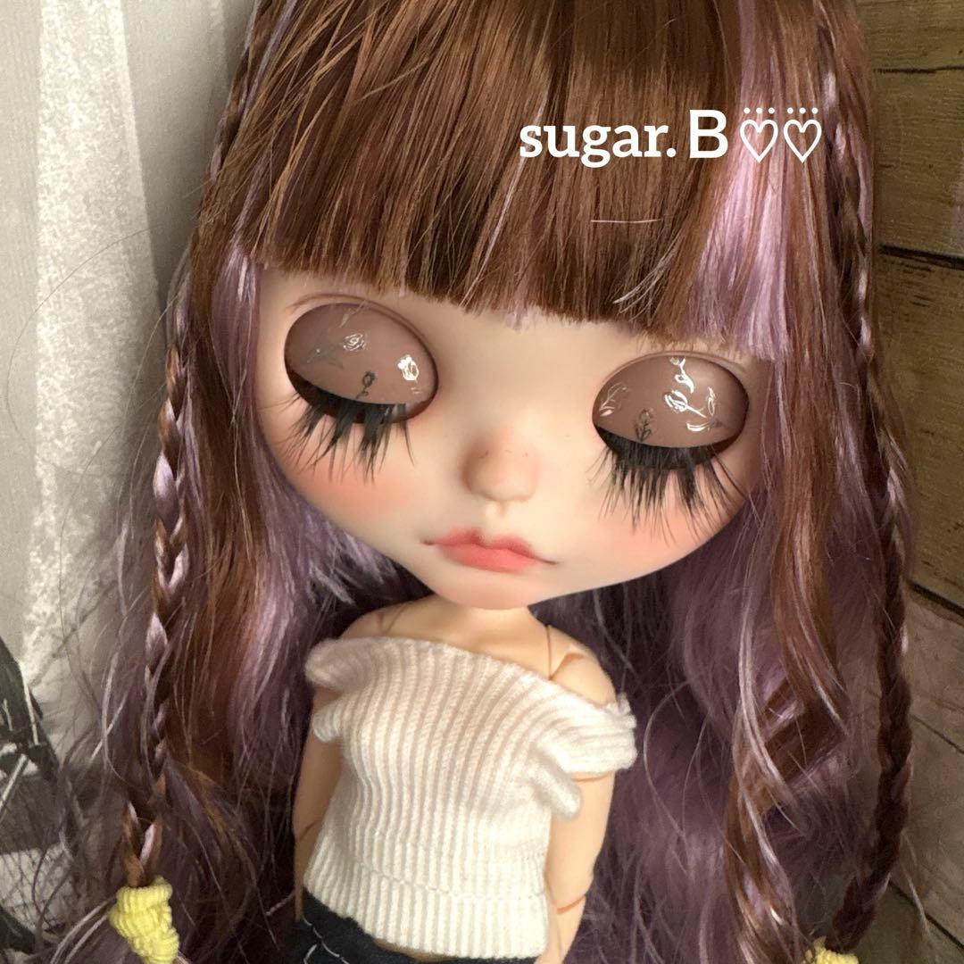 アイシードールカスタム❤︎ブラウン×パープル❤︎