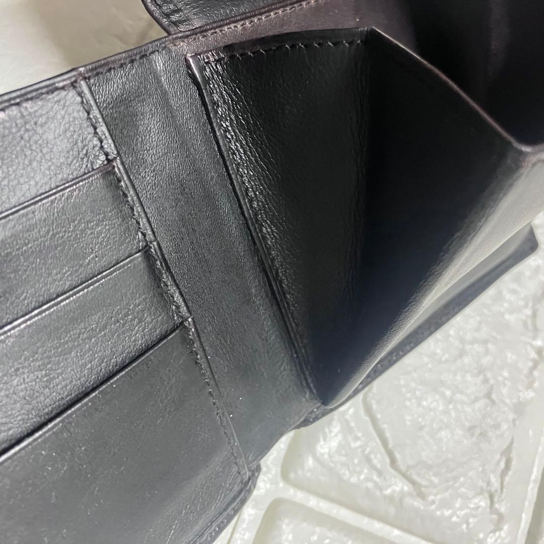 LOEWE 二つ折り財布　小銭入れ付　ロエベ　アナグラム