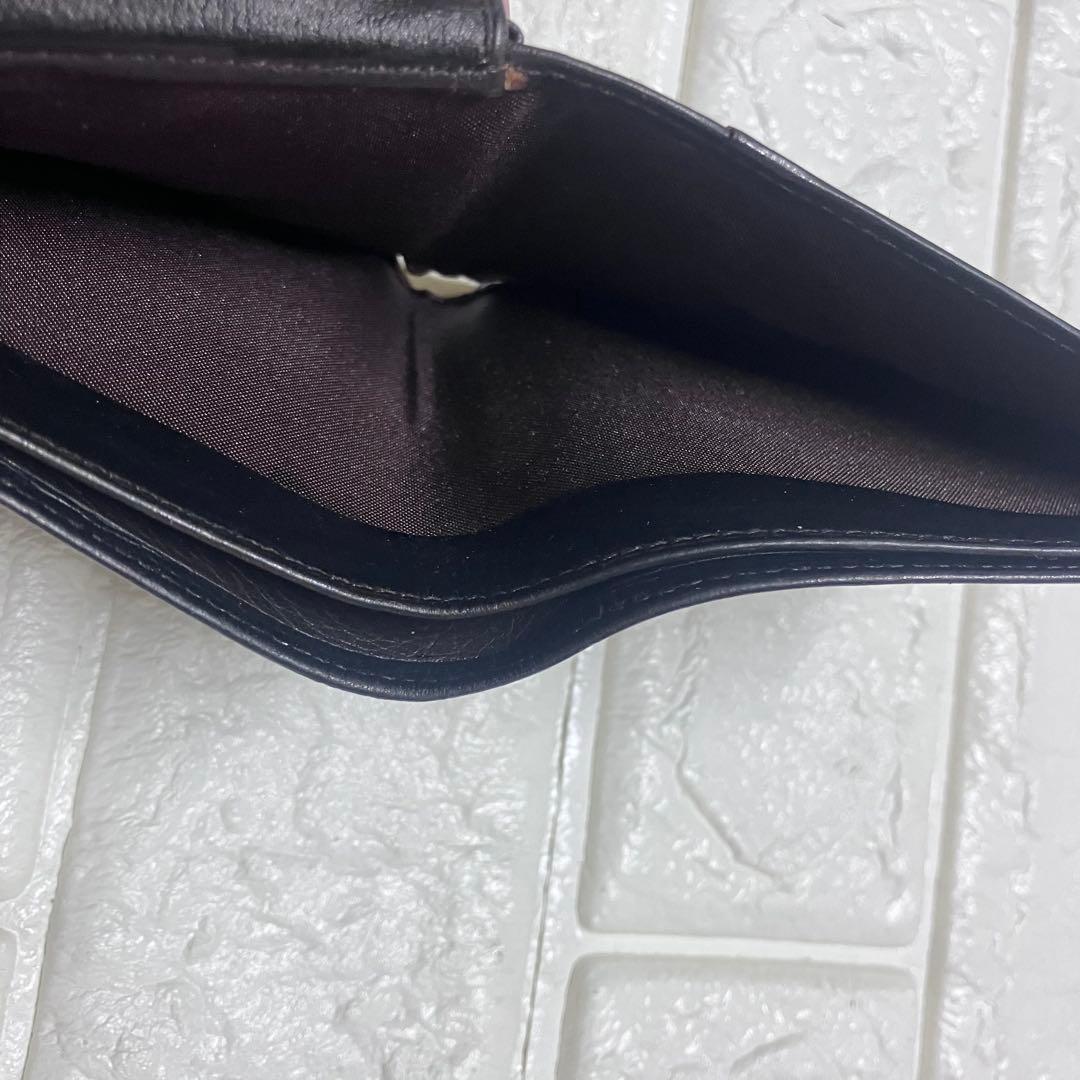 LOEWE 二つ折り財布　小銭入れ付　ロエベ　アナグラム