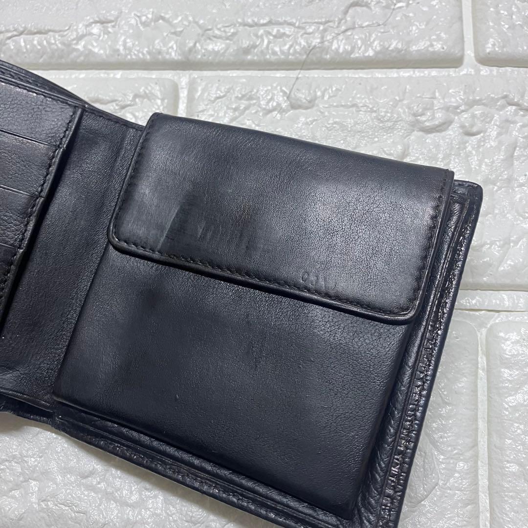 LOEWE 二つ折り財布　小銭入れ付　ロエベ　アナグラム