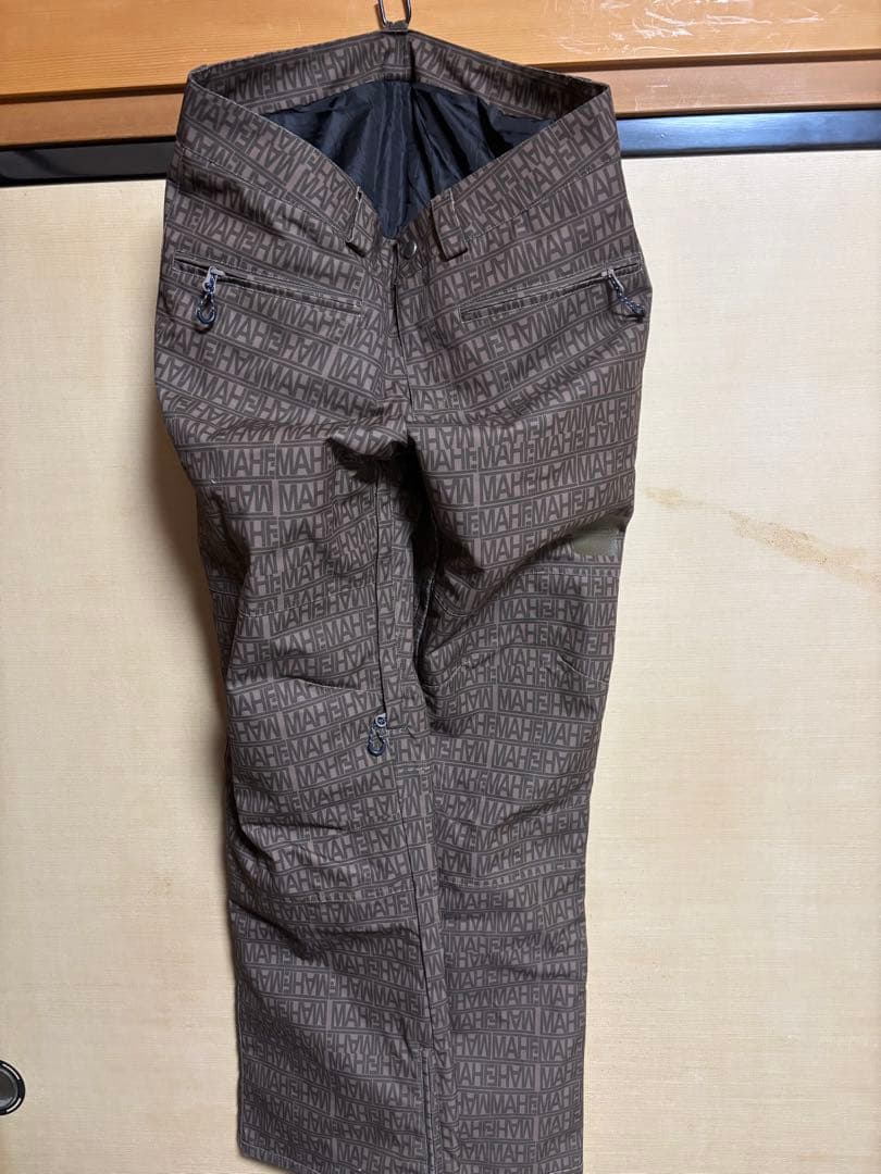 MAHF SUPPLY スノーボードパンツ ブラウン