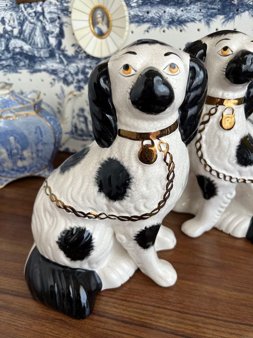 スタッフォードシャードッグ 22.5cm ♤ 英国ヴィンテージ