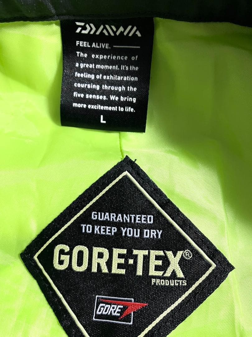 24時間以内/早い者勝ち ダイワ DR-1603 ゴアテックス セットアップ L