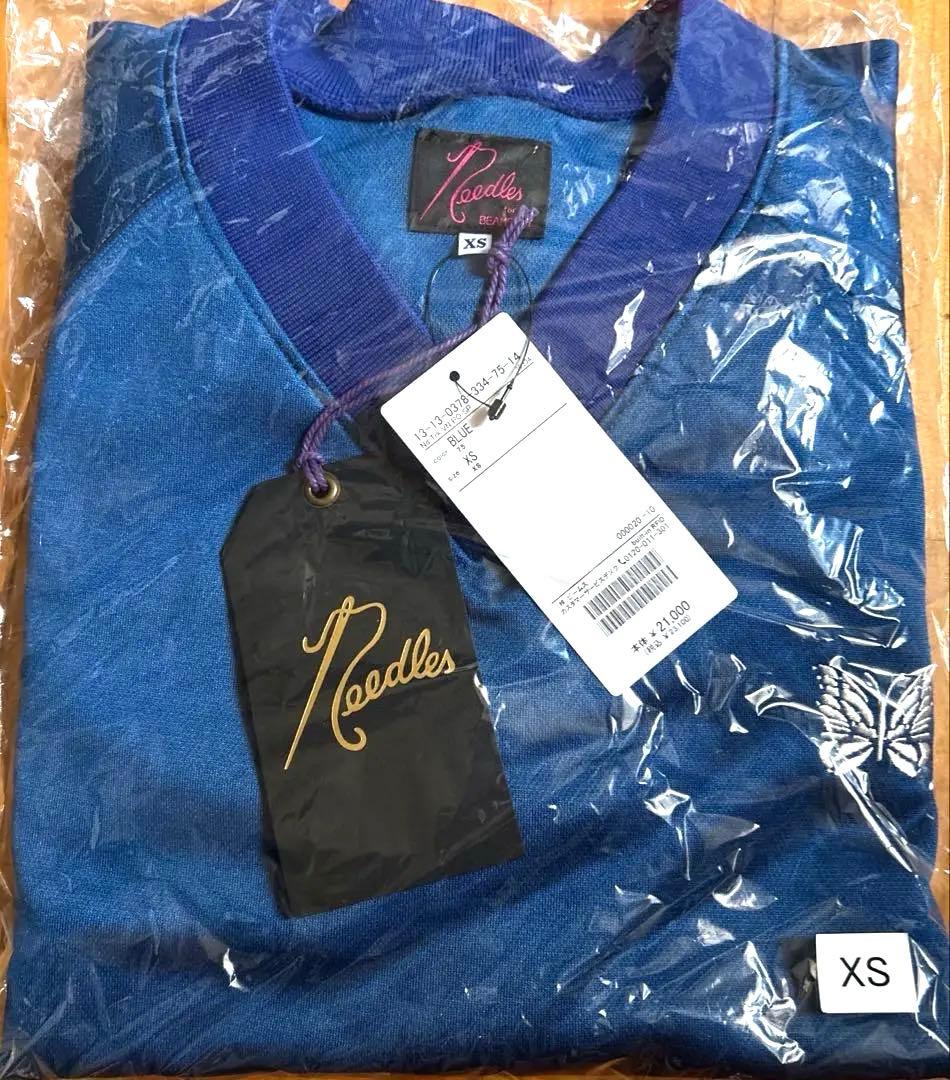 BEAMS BOY × NEEDLES 別注 トラックVネックプルオーバー