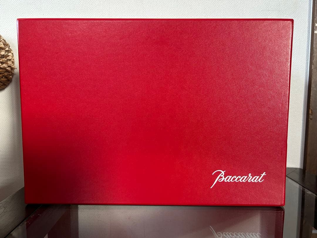 [未使用品]Baccarat (バカラ)トルネード　ベース　クリスタル　花瓶