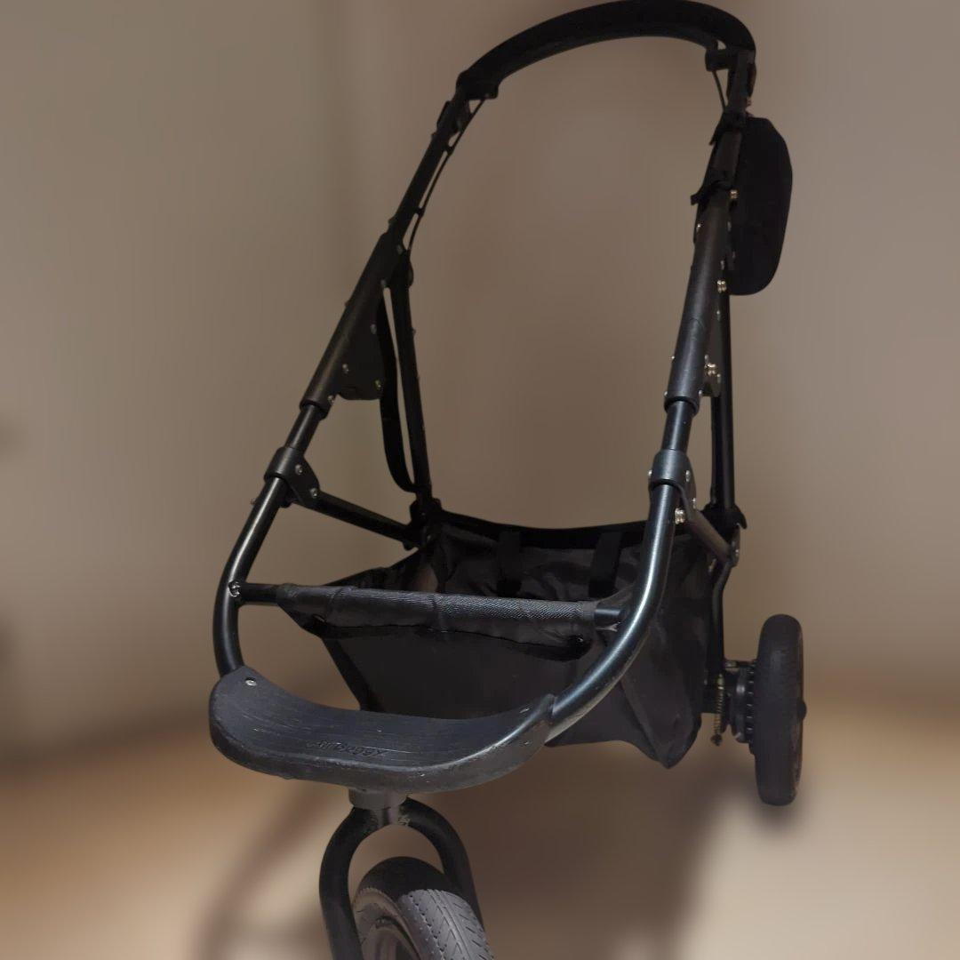 エアバギー AirBuggy ペットカート用フレーム　ベビーカー 空気入れ/取説