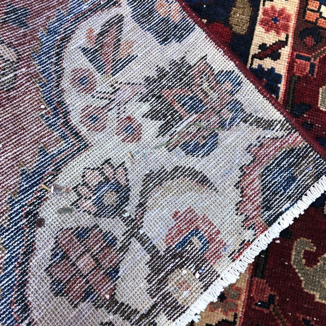 ペルシャ絨毯 ペルシャヴィンテージラグ 130x100 手織り オールド