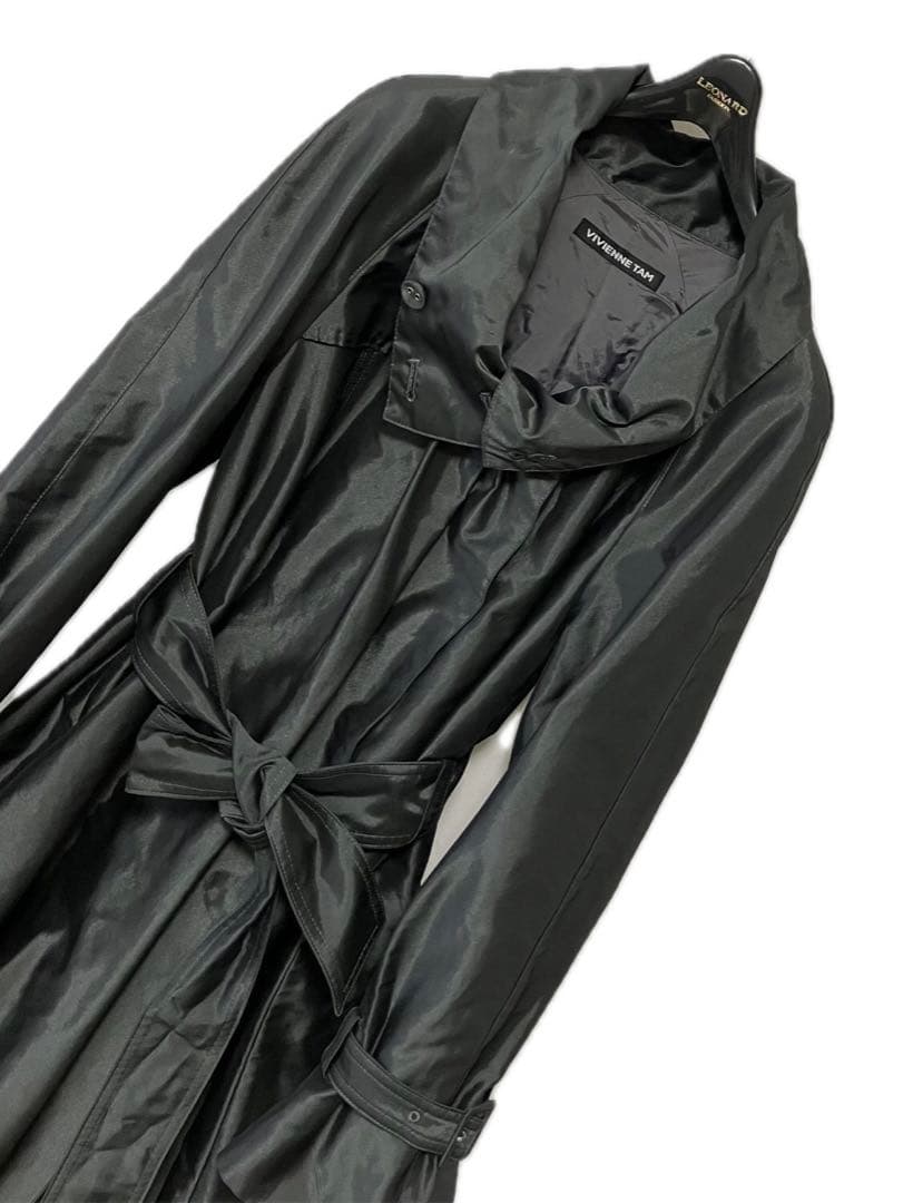 VIVIENNE TAM ヴィヴィアンタム ナイロン コート スタンドカラー