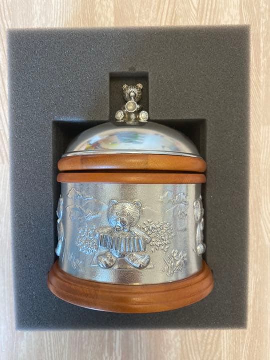  SELANGOR テディベア オルゴール 小物入れ