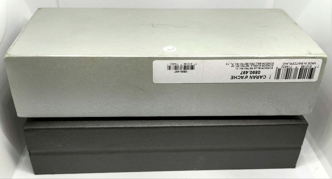 カランダッシュ エクリドール ボールペン レトロ 高級 シルバー 銀 旧デザイン