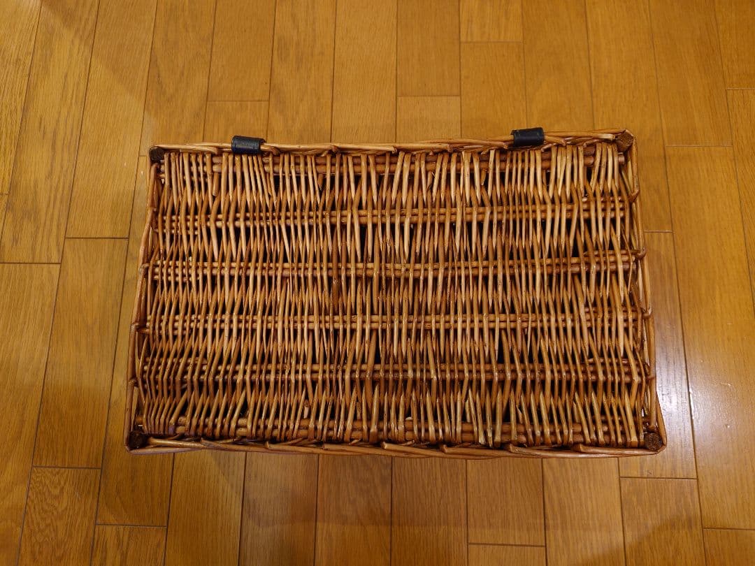 Harrods ハロッズ バスケット　ハンパー　43✕27✕15センチ