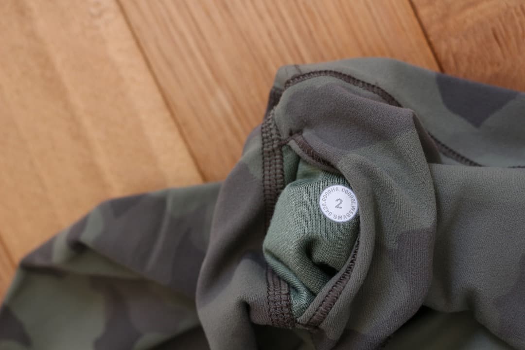 ルルレモン Align ハイライズパンツ フルレングス サイズ2 迷彩 カモフラ