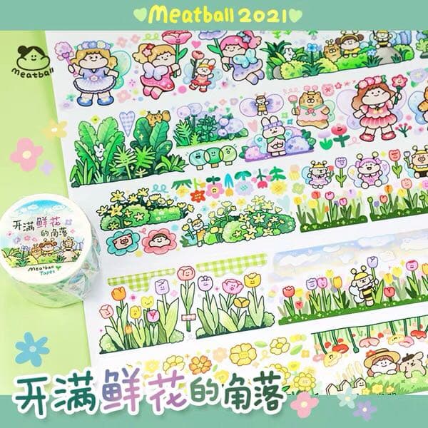 Meatball 肉球 マスキングテープ 11巻 海外マステ
