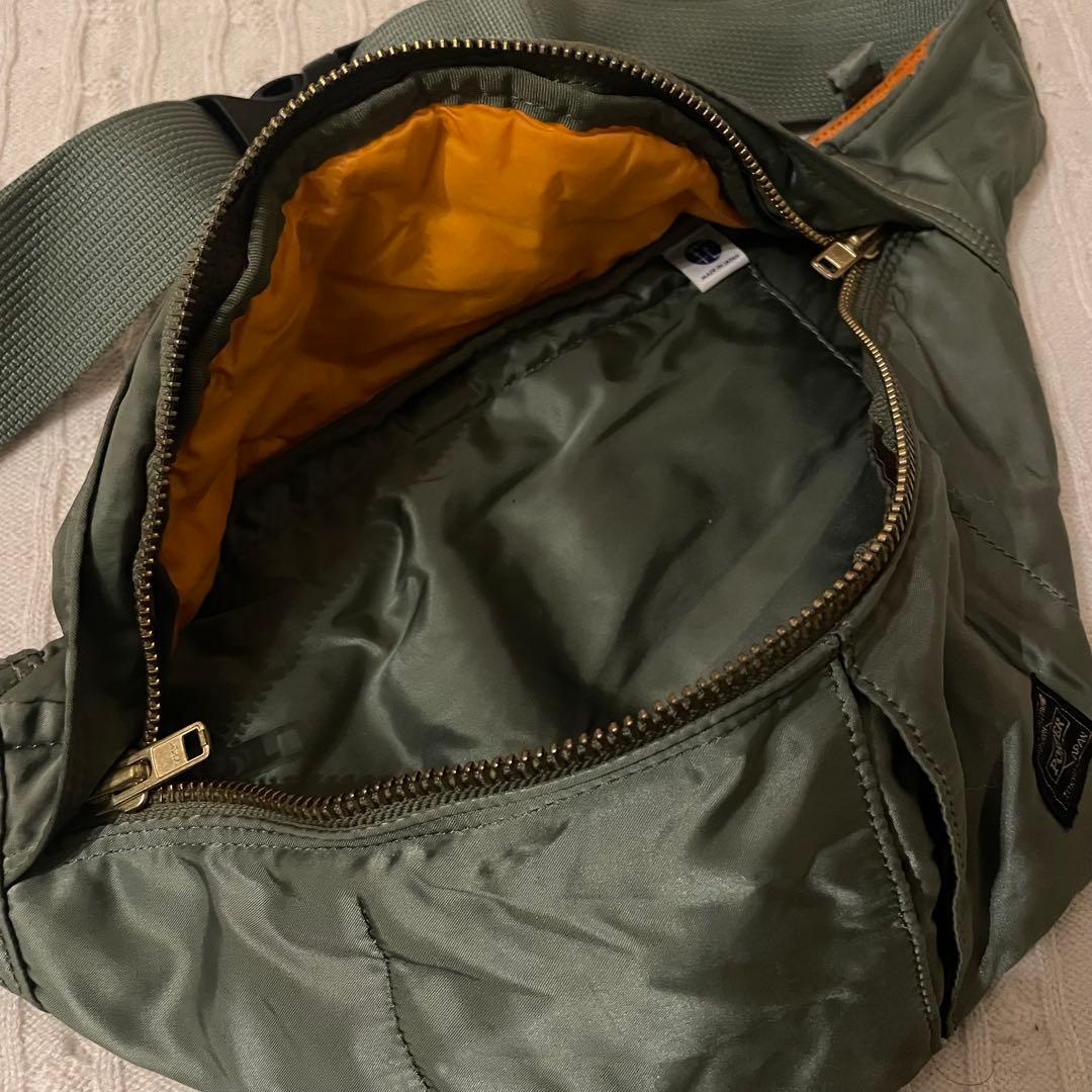 【美品✨】PORTER TANKER ウエストバッグ ボディバッグ カーキ