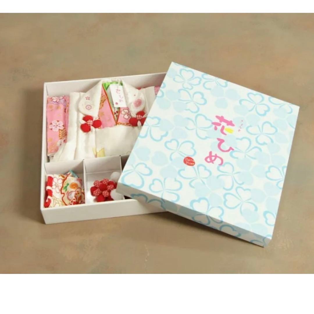 美品♡七五三 着物セット3歳 絹100％ 正絹 京都花ひめブランド フルセット