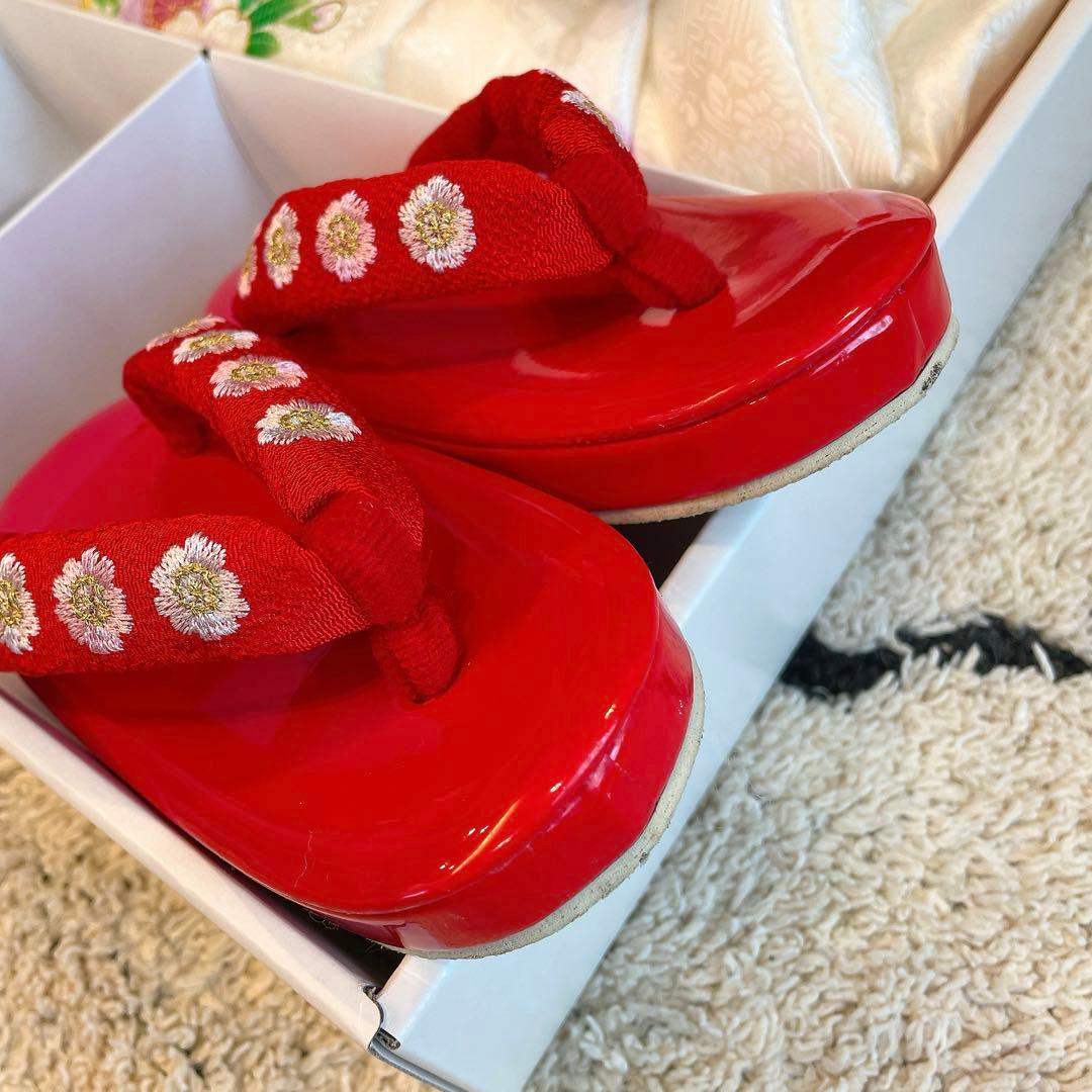 美品♡七五三 着物セット3歳 絹100％ 正絹 京都花ひめブランド フルセット