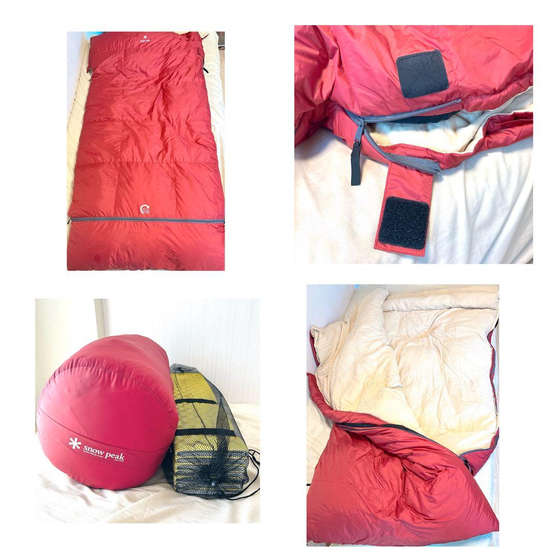 【美品】スノーピーク セパレートオフトンワイド1400 BDD-104＋マット