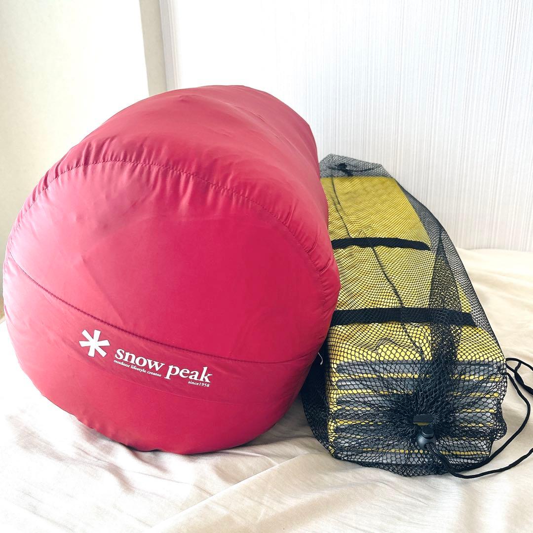 【美品】スノーピーク セパレートオフトンワイド1400 BDD-104＋マット